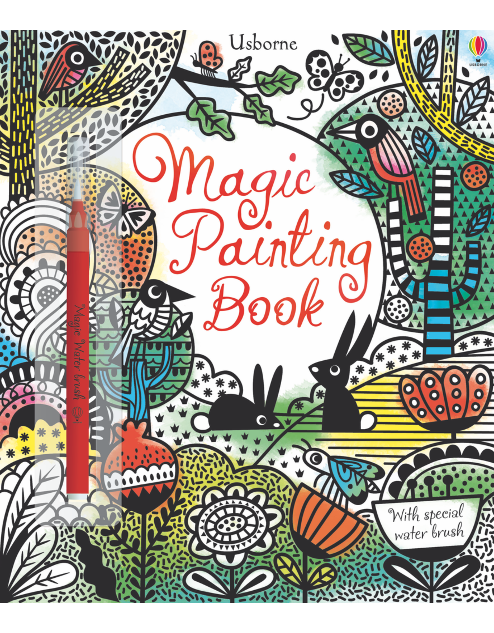 Usborne Fairy Gardens Magic Painting Book