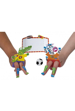 Little Fingers Soccer Match Pop Crafts