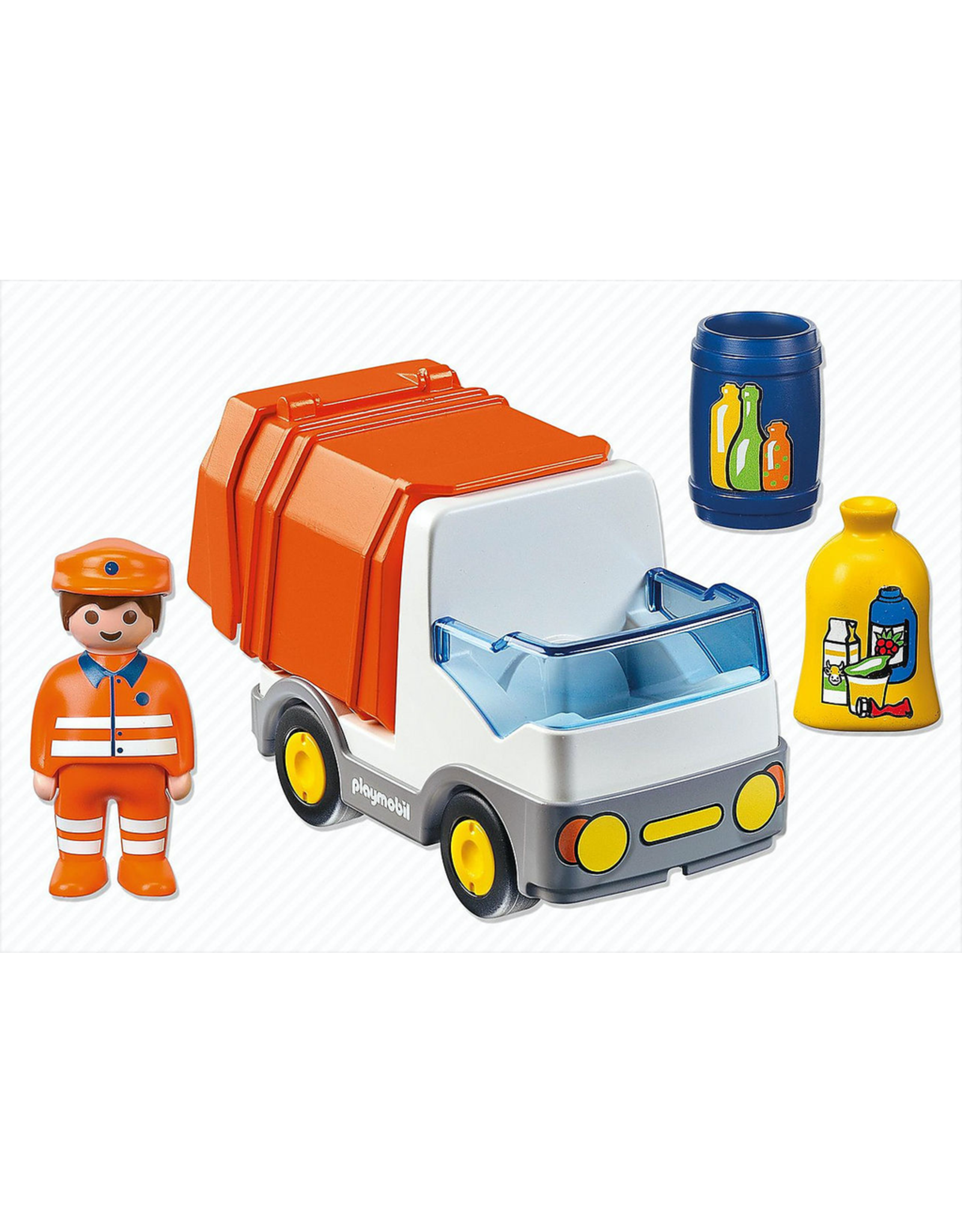 Playmobil 1.2.3 Recycling Truck 6774