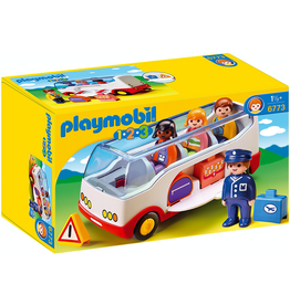 Playmobil 1.2.3  Airport Shuttle Bus 6773