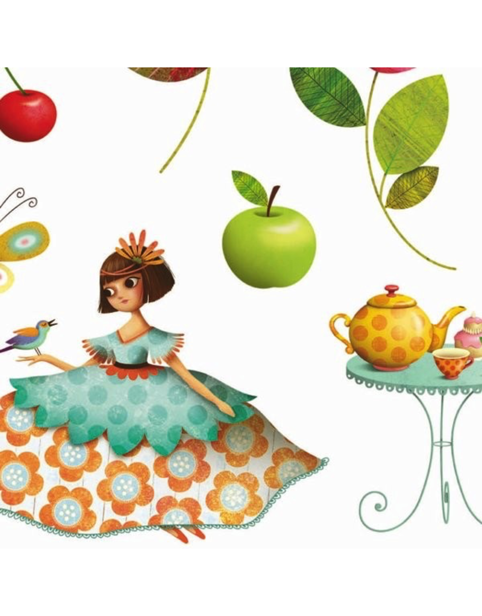 Djeco Princess Tea Party Stickers