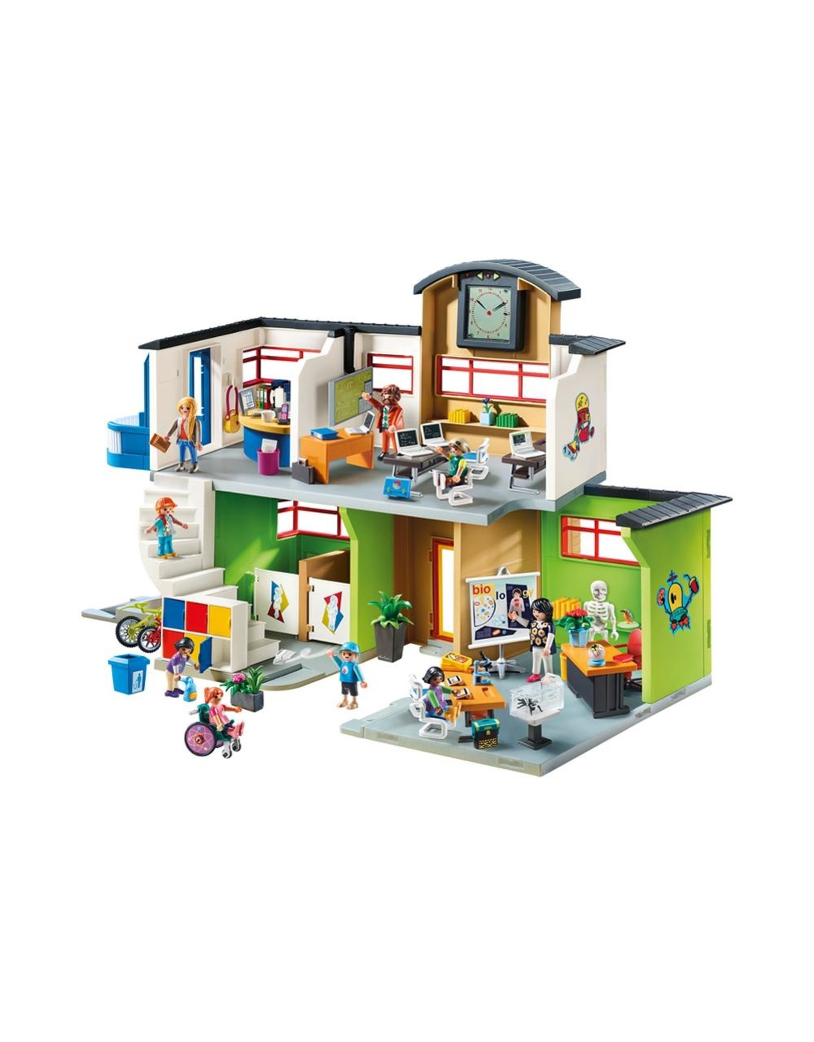 Playmobil Furnished School Building 9453