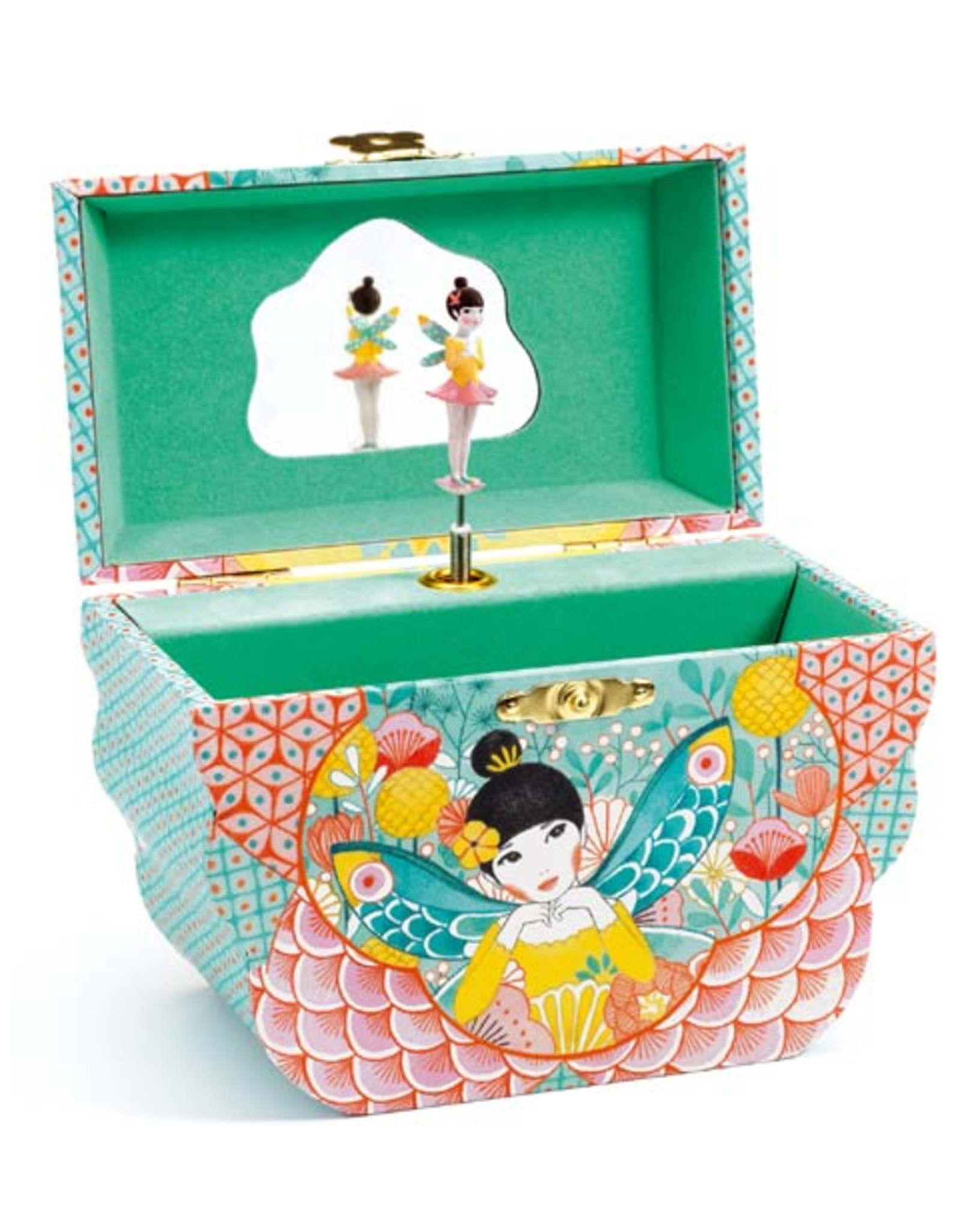 Djeco Flowery Melody Musical Jewellery Box