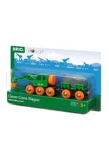 Brio Clever Crane Wagon