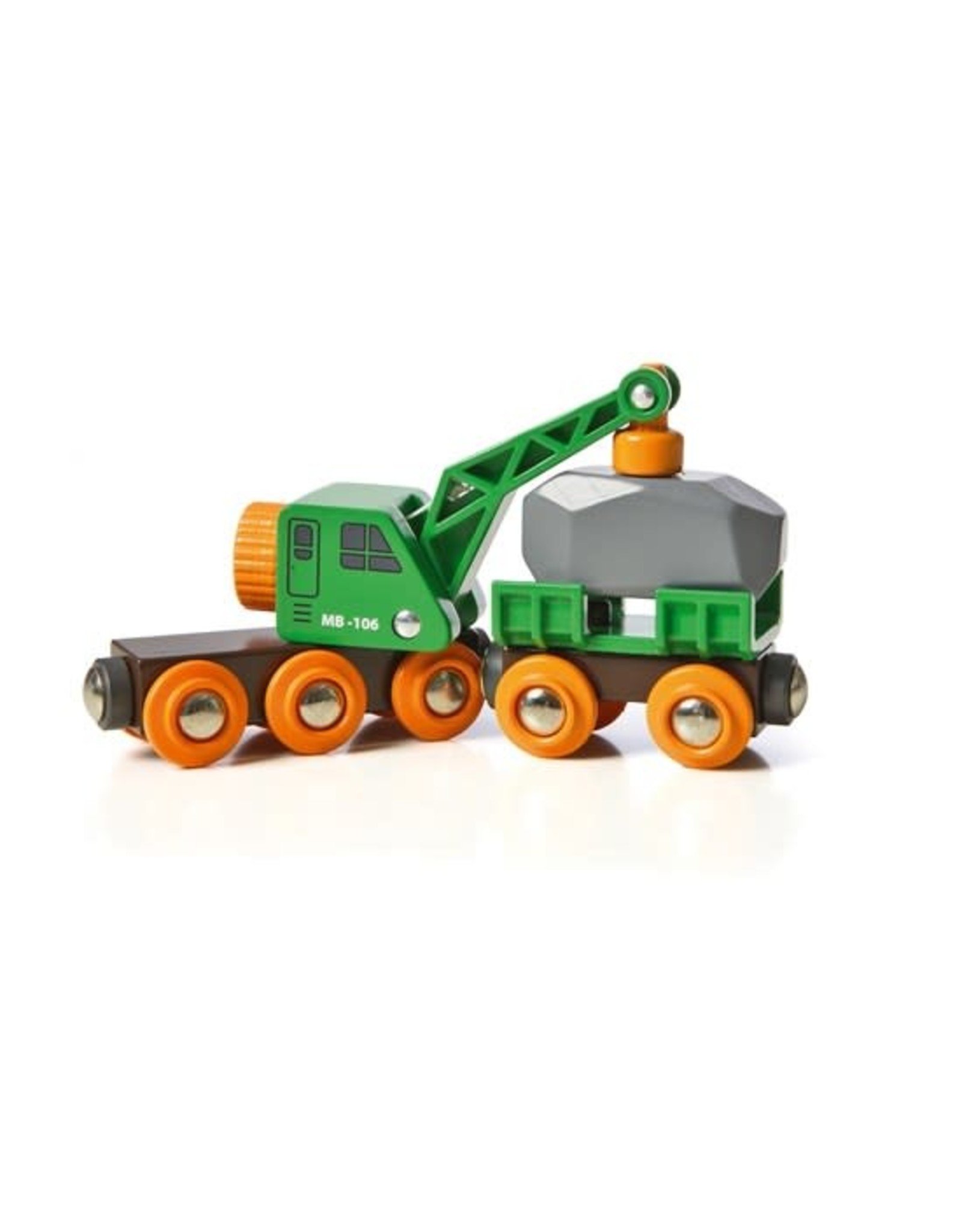 Brio Clever Crane Wagon