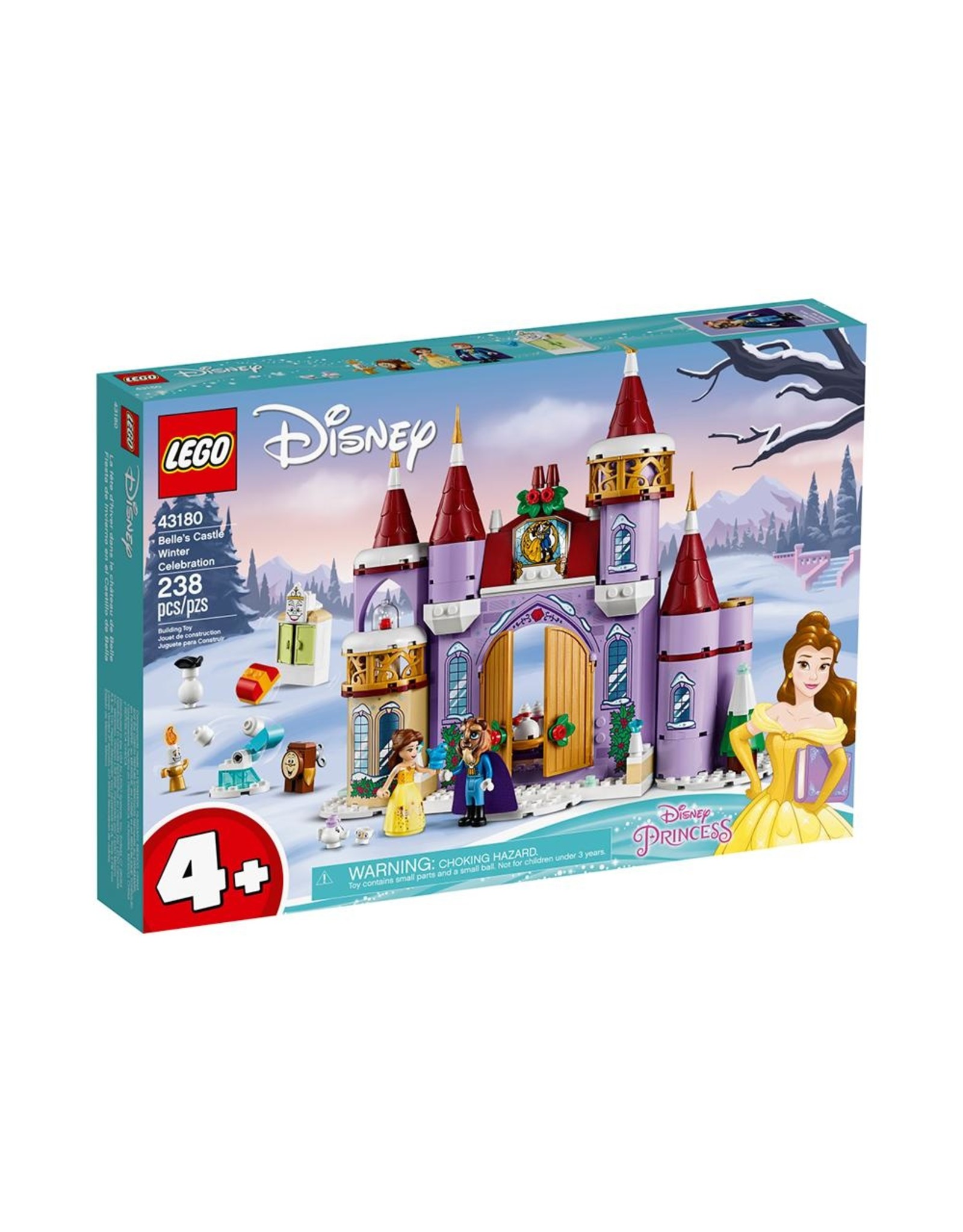 LEGO Disney Princess  43180  Belle's Castle Winter Celebration
