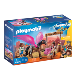 Playmobil Playmobil The Movie Marla And Del With Flying Horse