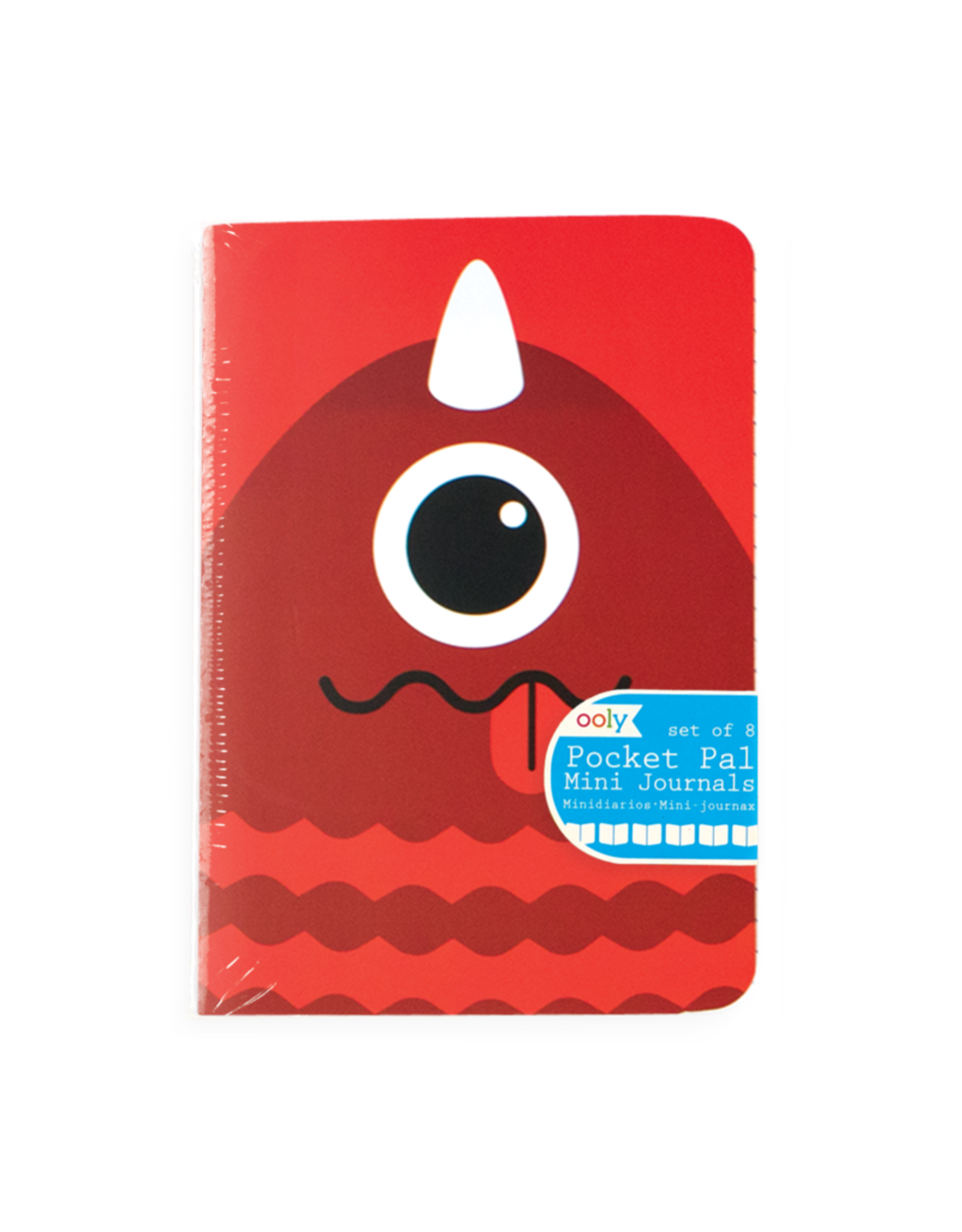 Ooly Pocket Pal Mini Journals - Set Of 8 - Monsters