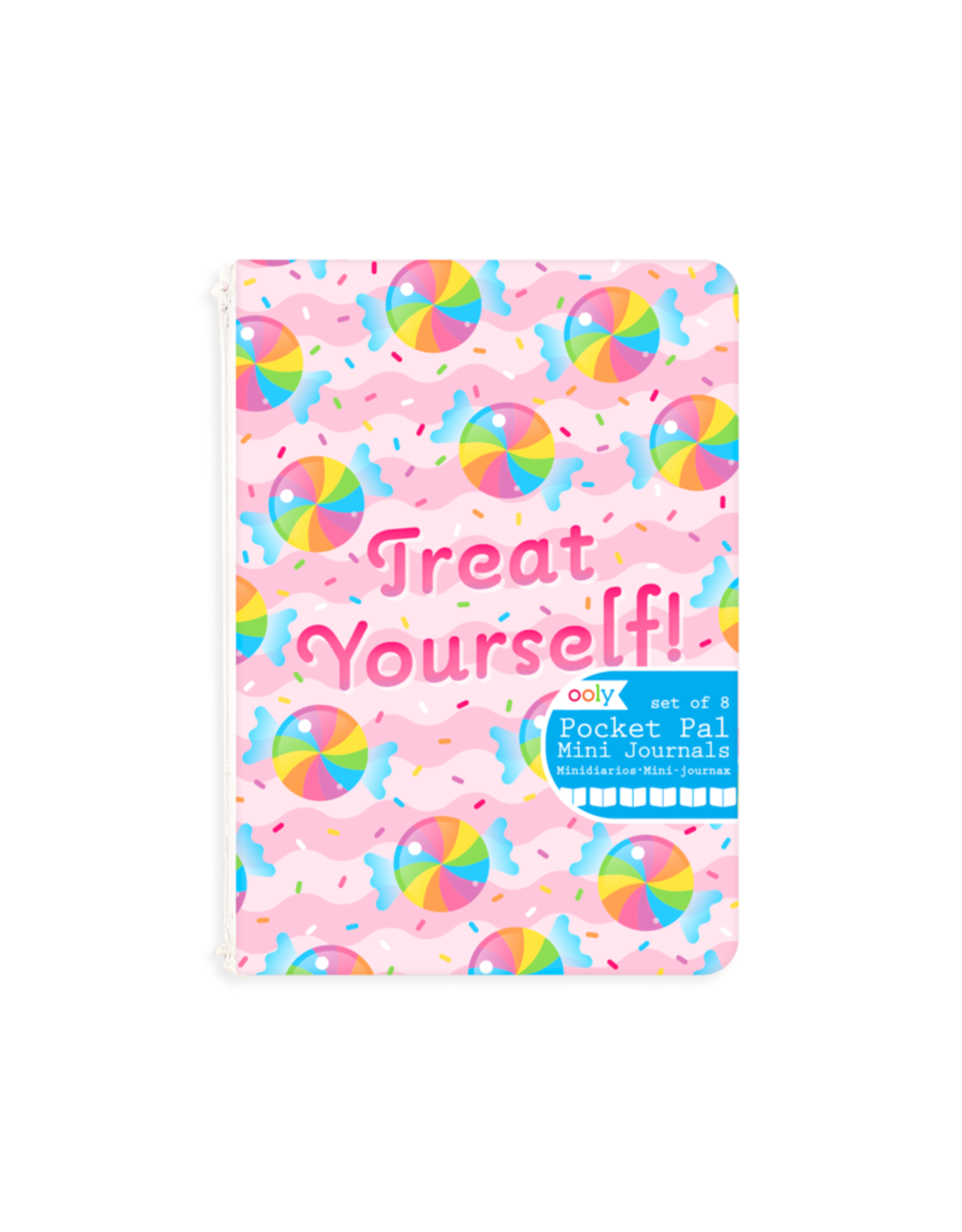 Ooly Mini Pocket Pal Journals - Set Of 8 - Sugar Joy