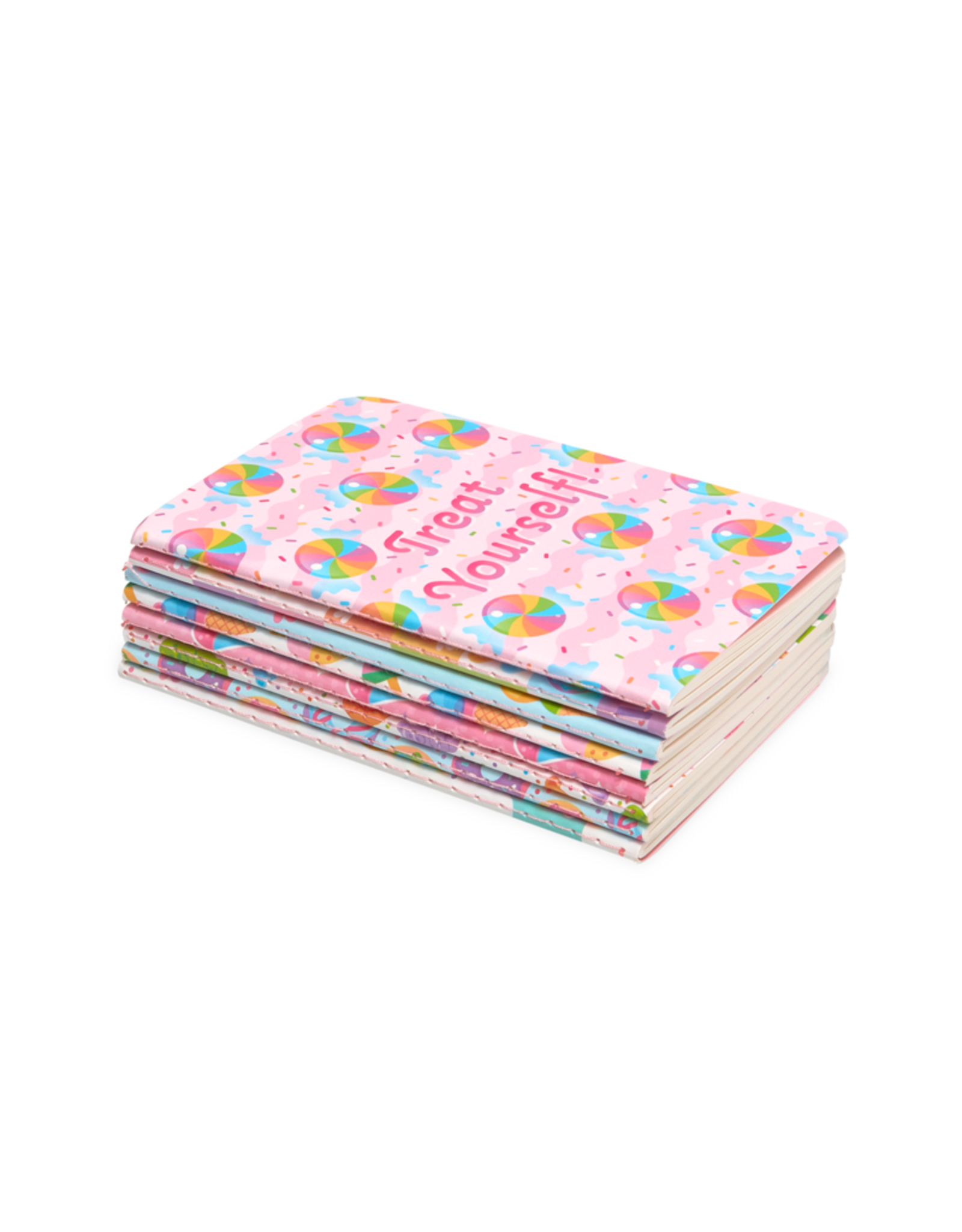 Ooly Mini Pocket Pal Journals - Set Of 8 - Sugar Joy