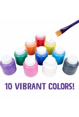 Crayola Washable Project Paint, 10 Count