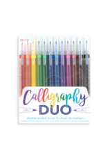 Ooly Calligraphy Duo Chisel And Brush Tip Markers