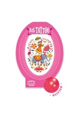 Djeco Rose India Metallic Big Tattoo