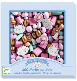 Djeco Rainbow Wooden Beads