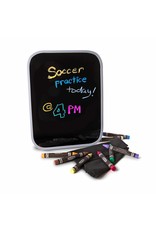 Crayola Dry-Erase Board Set, Dual Sided With Neon Crayons