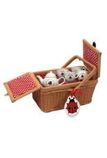Schylling Lady Bug Tea Set Basket