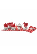 Schylling Lady Bug Tea Set Basket