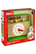 Brio Abacus With Clock
