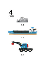 Brio Freight Ship and Crane