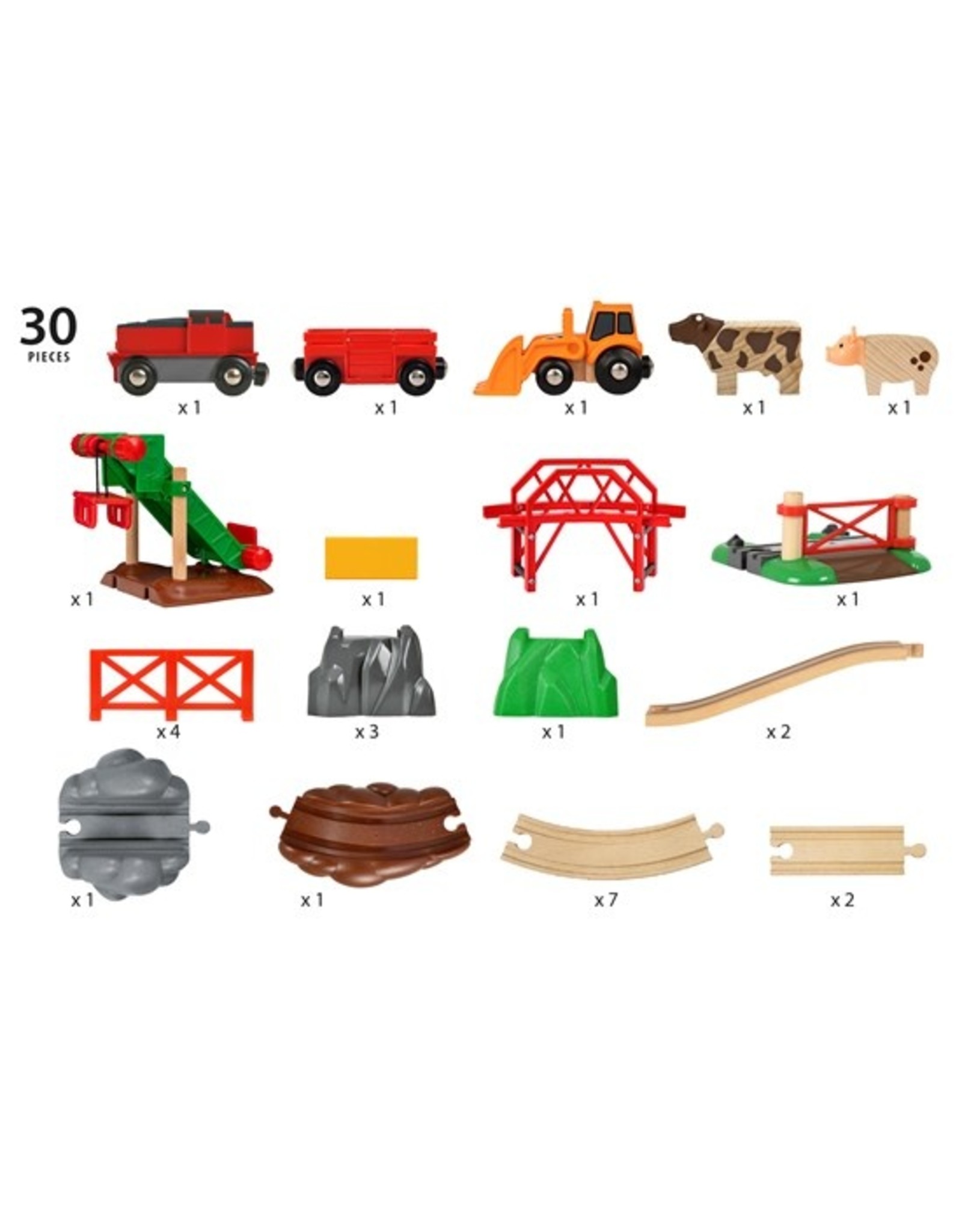 Brio Animal Farm Set