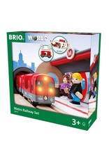 Brio Metro Railway Set