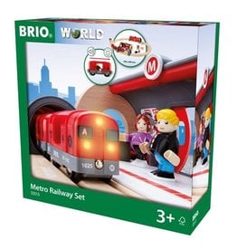 Brio Metro Railway Set