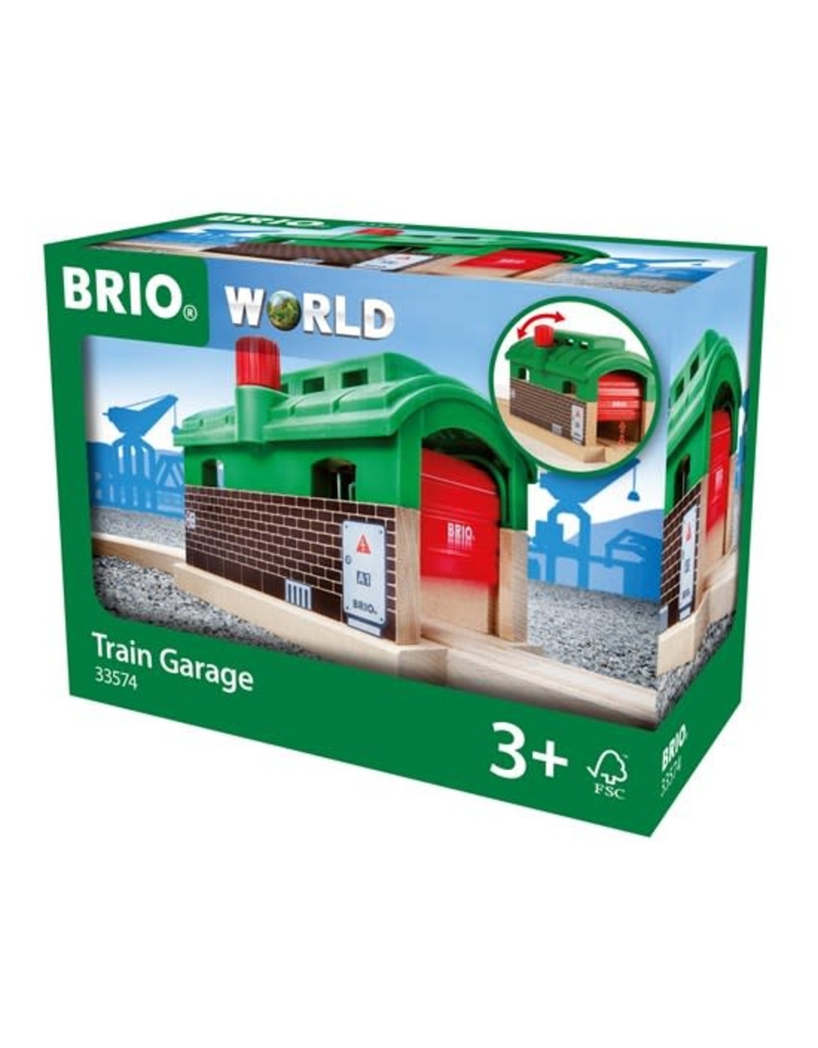 Brio Train Garage for Railway