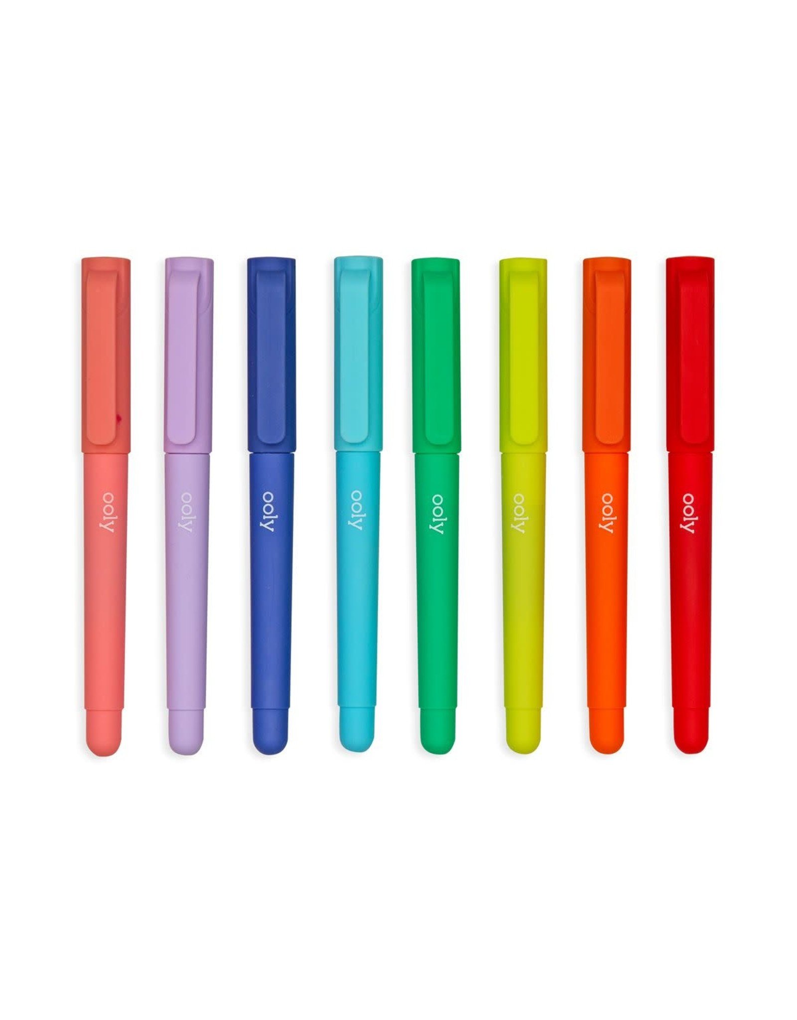 Ooly Color Write Fountain Pens - Set Of 8