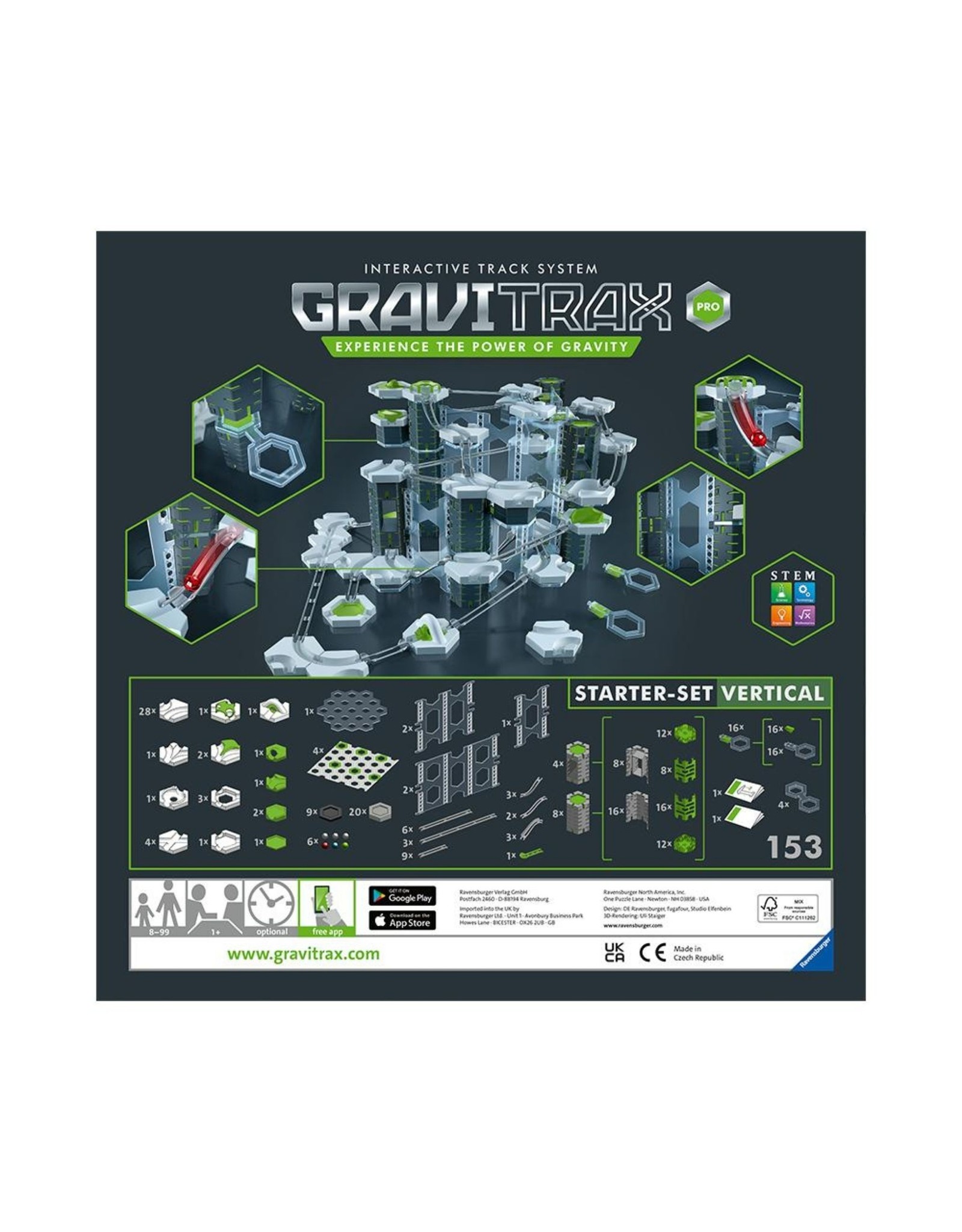 Ravensburger GraviTrax Pro Starter Set Vertical – Growing Tree Toys