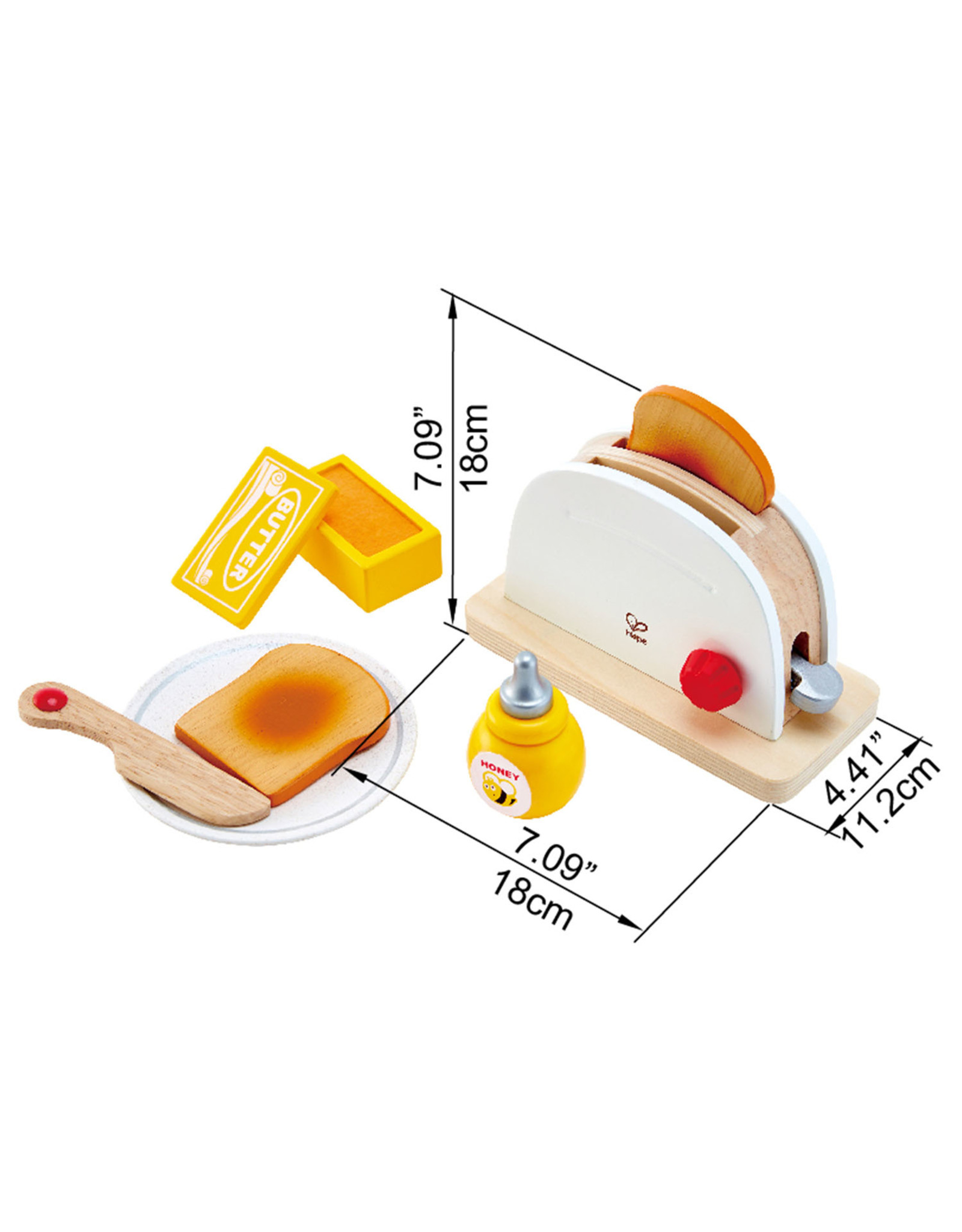 Hape Pop-Up Toaster Set