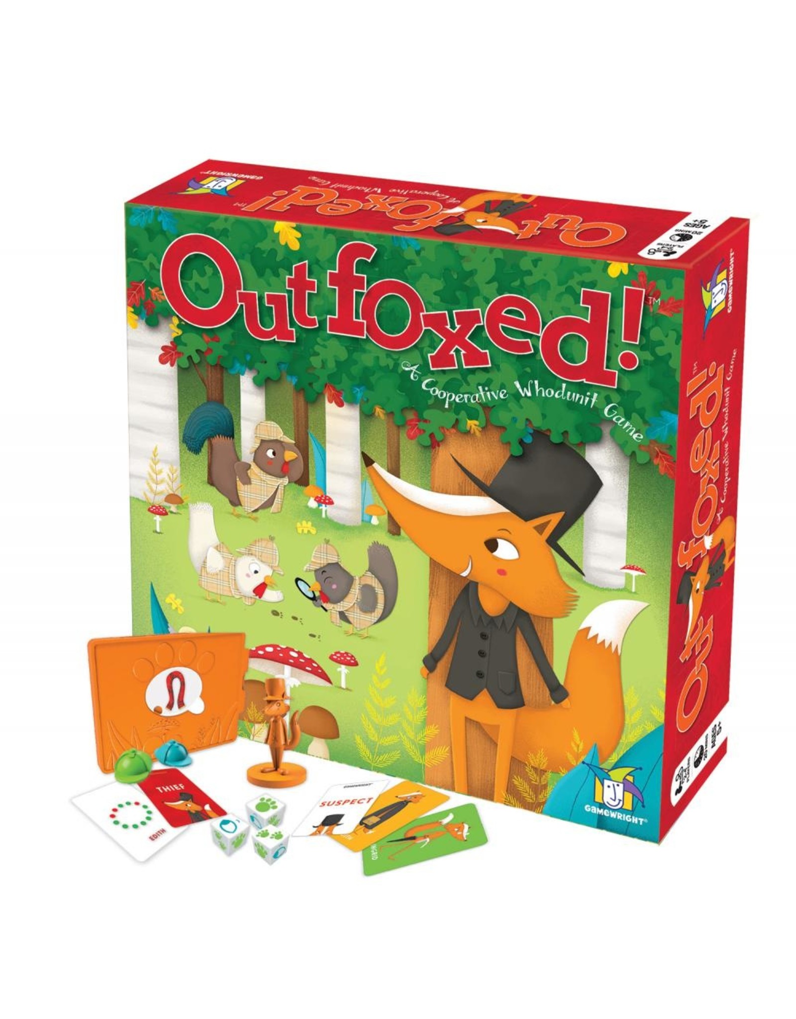 Gamewright Outfoxed!™ A Cooperative Whodunit Game