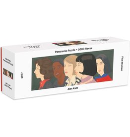 Galison MoMA Alex Katz Five Women Panoramic Puzzle