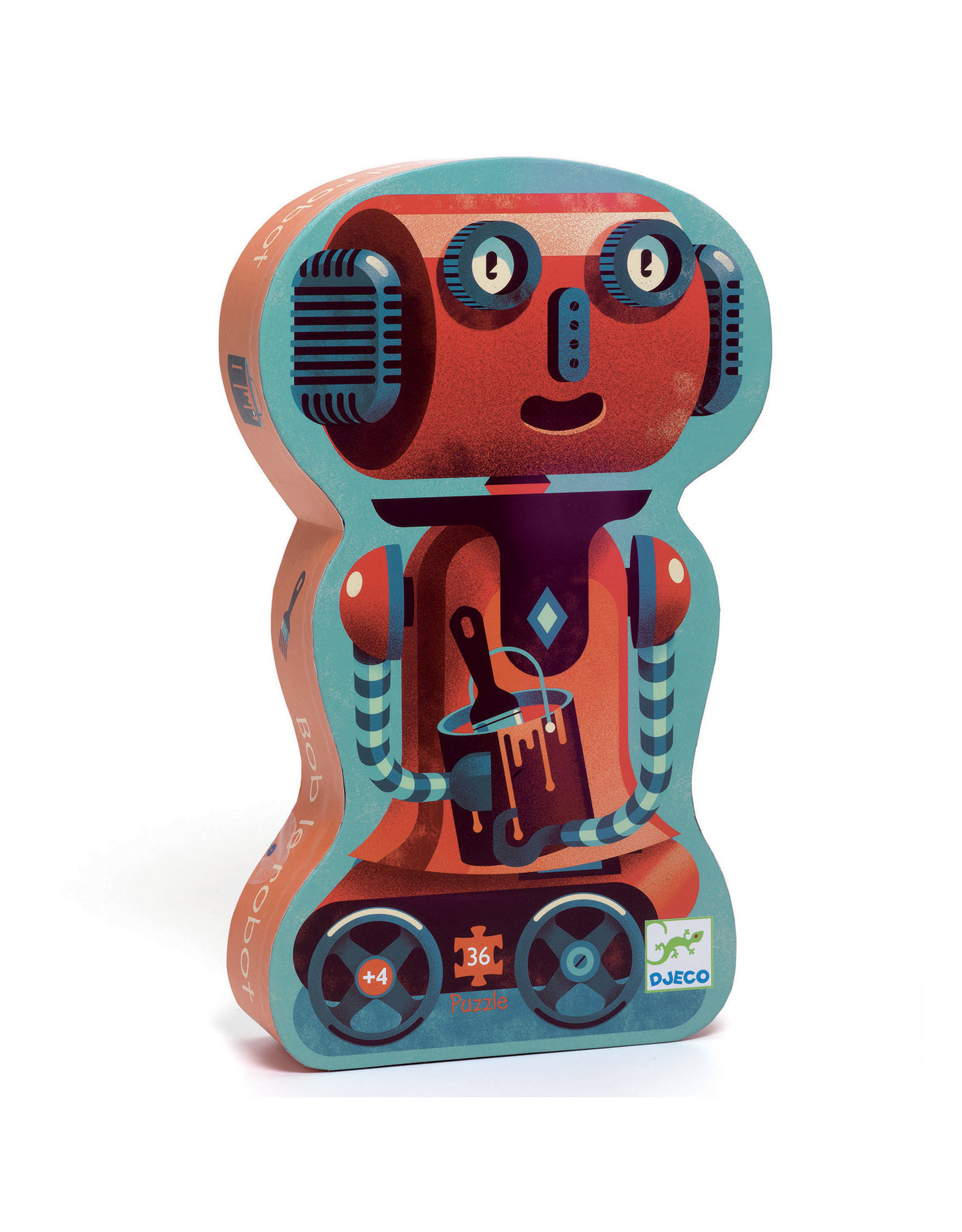 Djeco Bob the Robot Silhouette Puzzle 36pcs