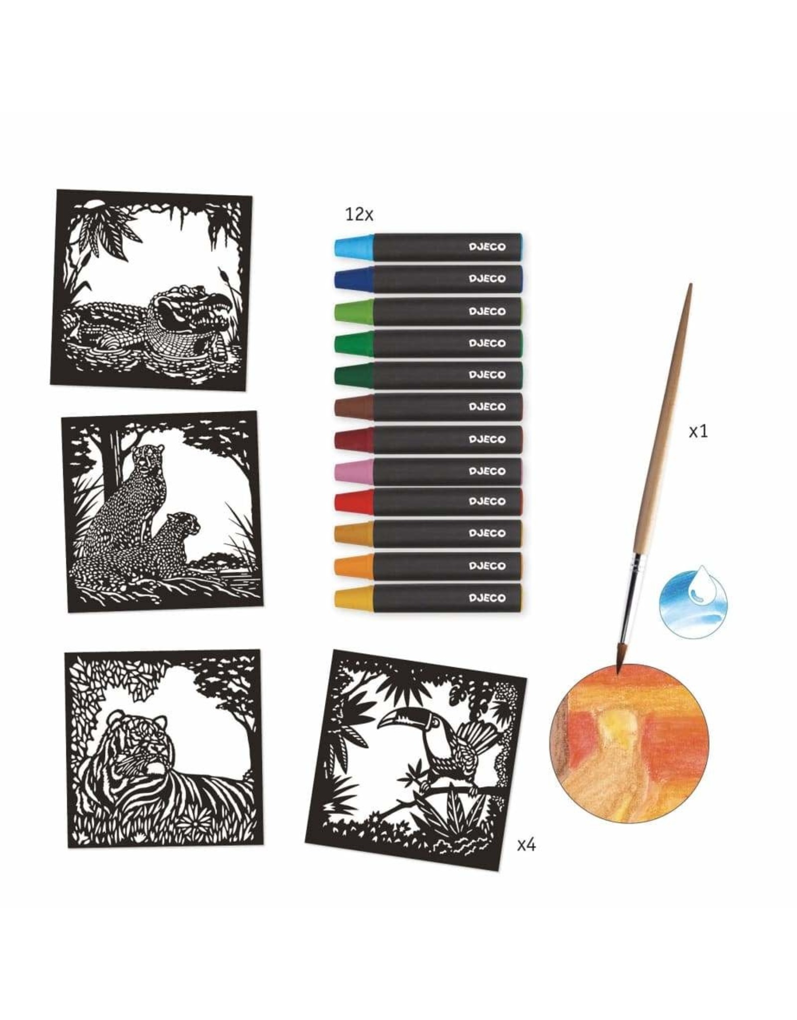 Djeco Backlight Watercolour Workshop