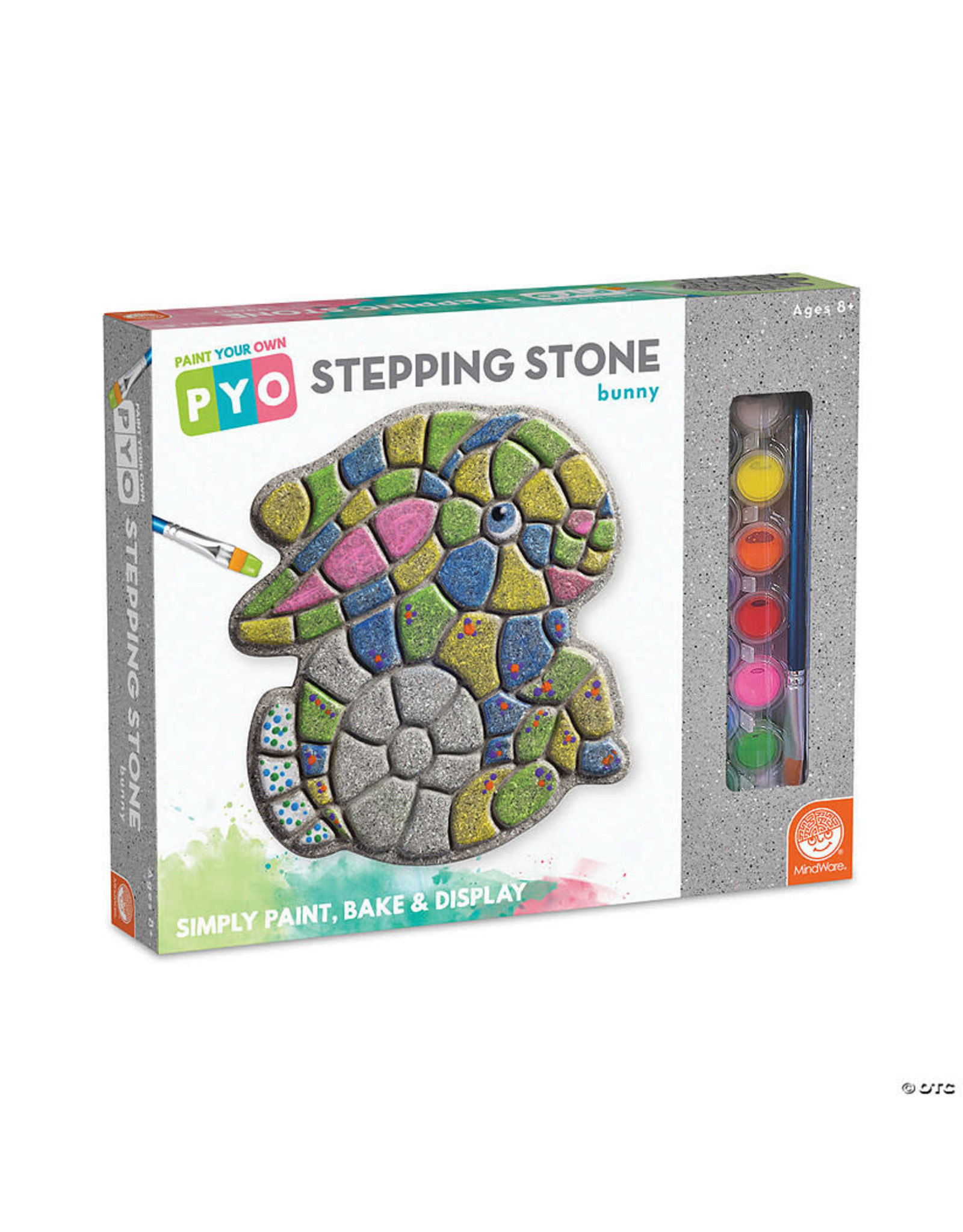 MindWare Paint-Your-Own Stepping Stone:Bunny