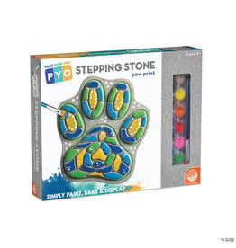 MindWare Paint-Your-Own Stepping Stone:Paw Print