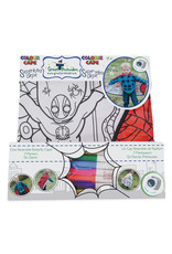 Great Pretenders Colour-A-Cape Reversible Spider Superhero Size 4-7 Boxed