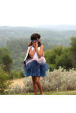 Great Pretenders Super-Duper Tutu/Cape/Mask, Pink/Navy, Size 4-6