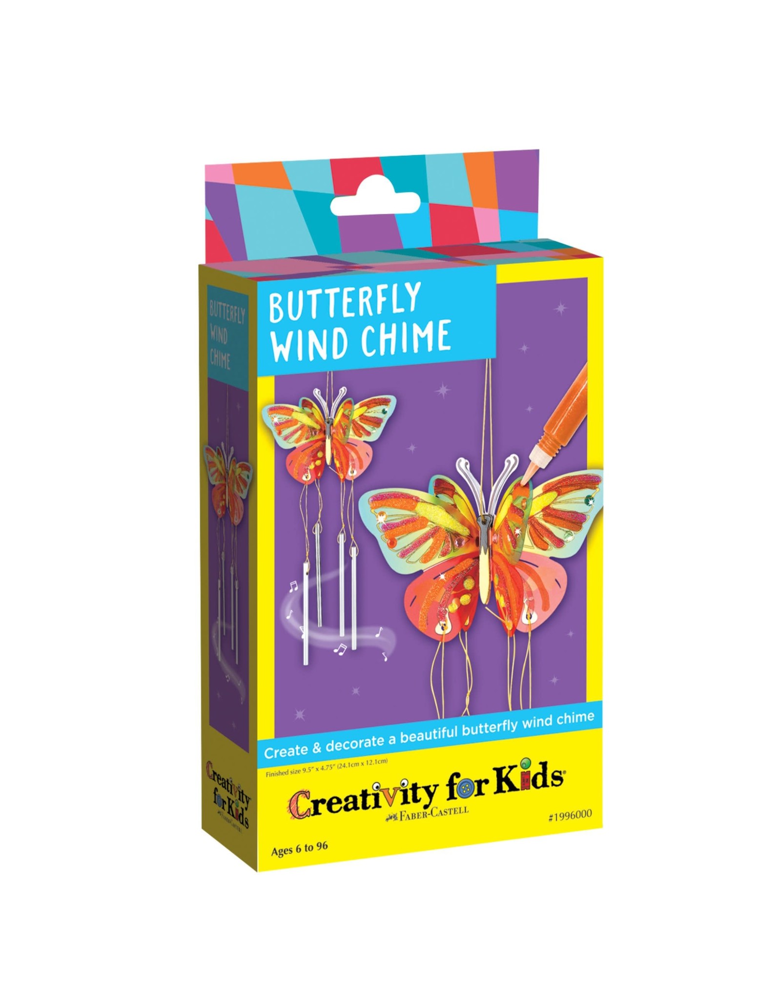 Creativity for Kids Butterfly Wind Chime Mini Kit