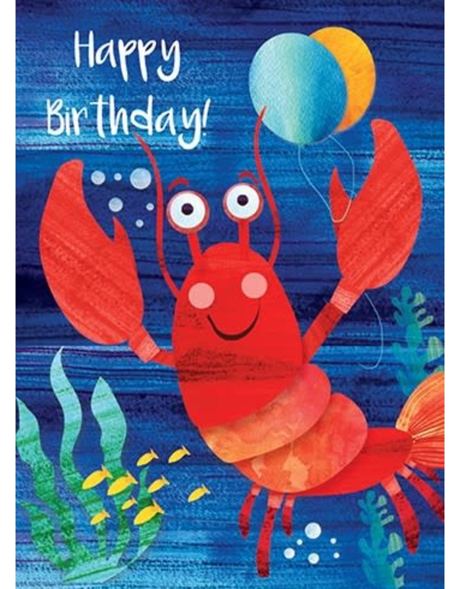 Paper E Clips Lobster Card