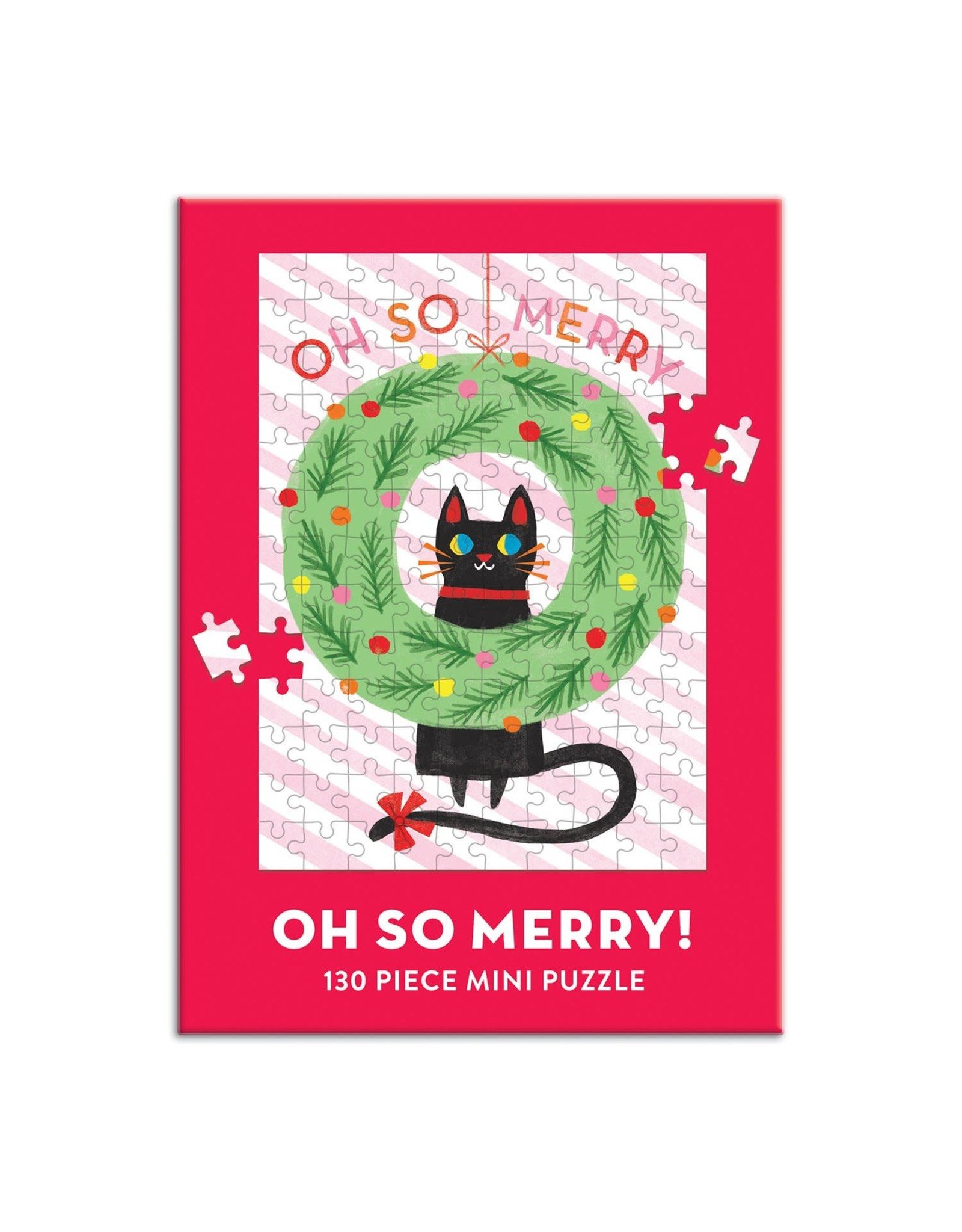 Galison Oh So Merry 100 Piece Mini Puzzle