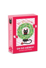 Galison Oh So Merry 100 Piece Mini Puzzle