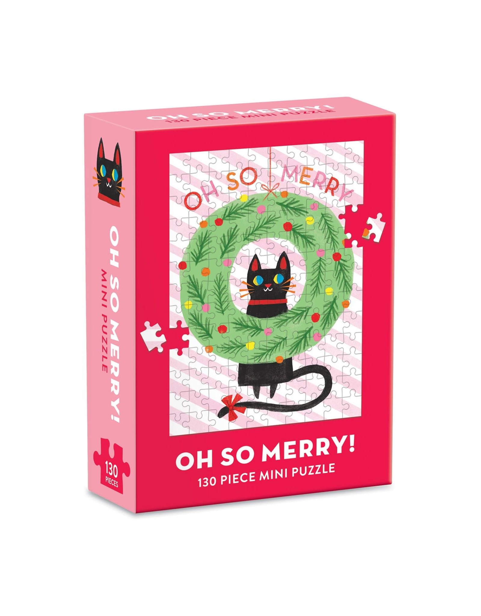Galison Oh So Merry 100 Piece Mini Puzzle