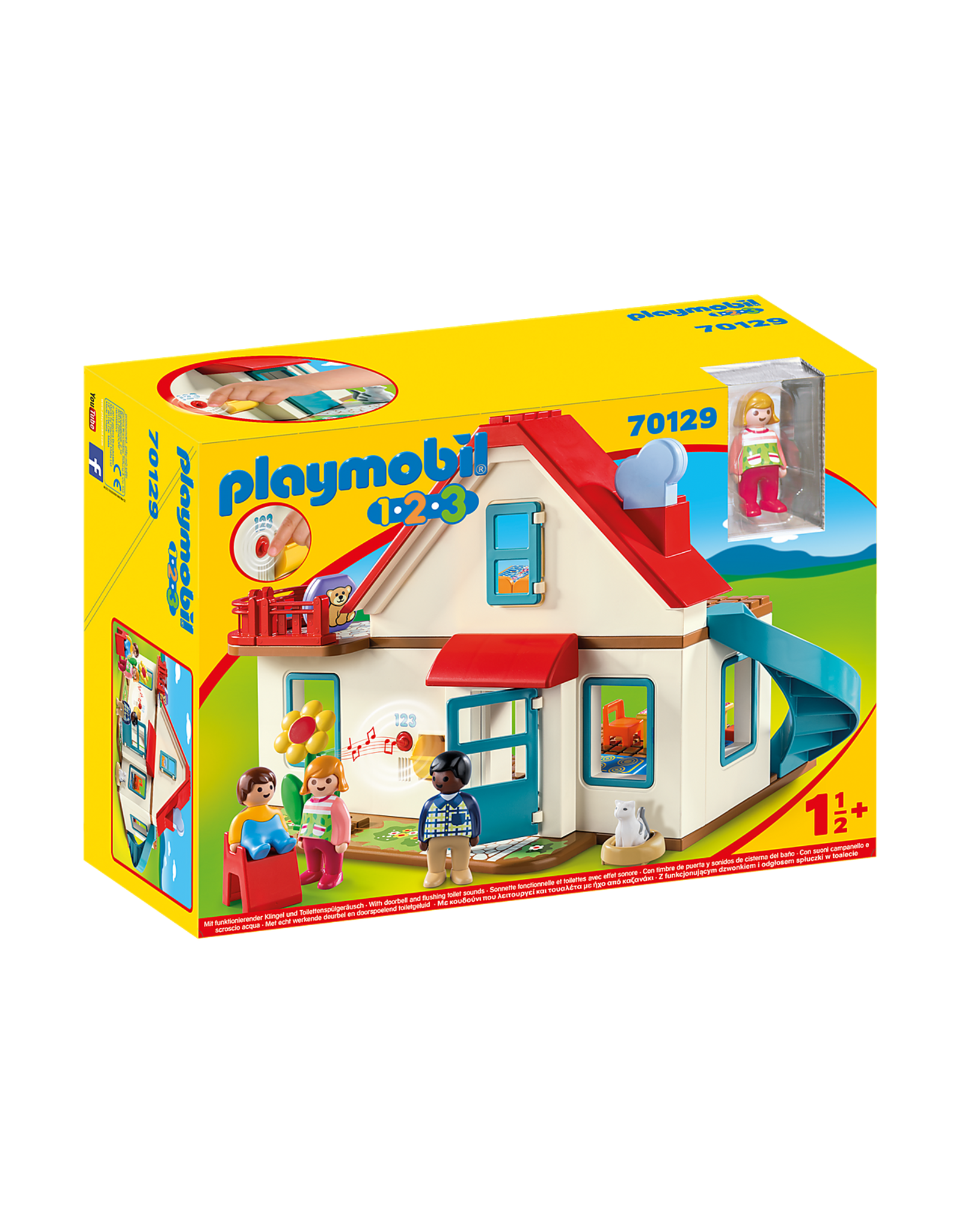 Playmobil Playmobil 1.2.3. 70129 Family Home