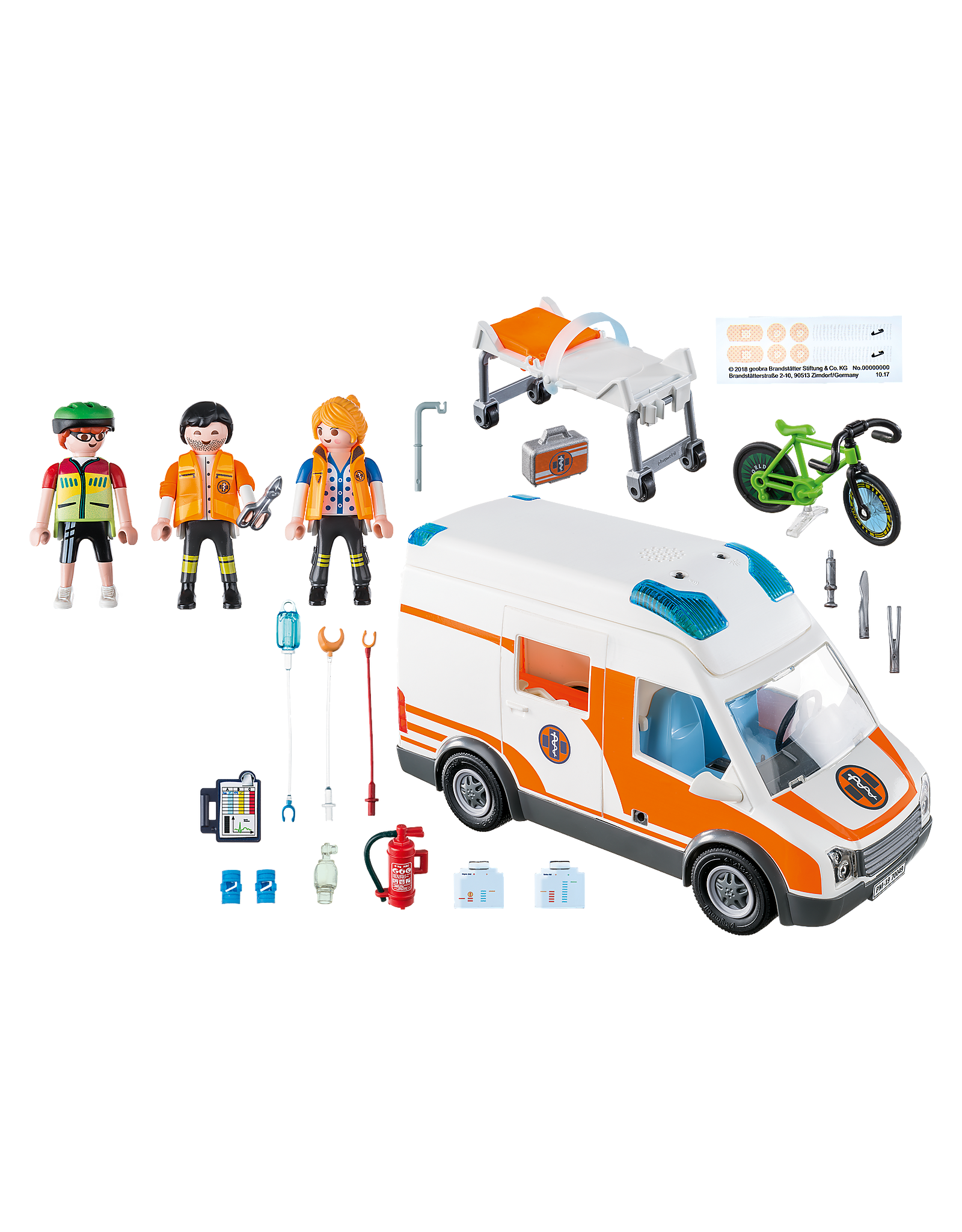 Playmobil Playmobil 70049 Ambulance with Flashing Lights