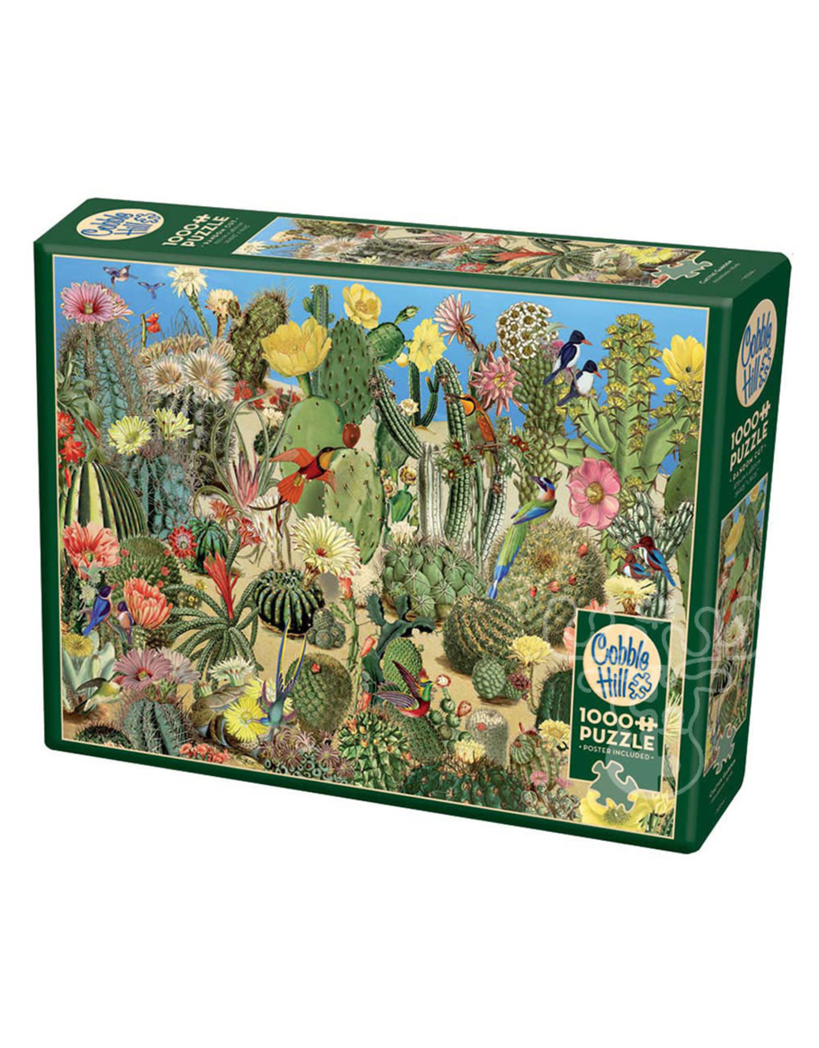 Cobble Hill Puzzles Cactus Garden 1000Pc Puzzle
