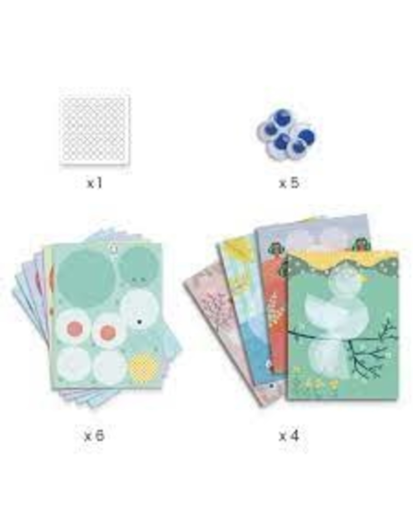 Djeco Round and Round Stickers