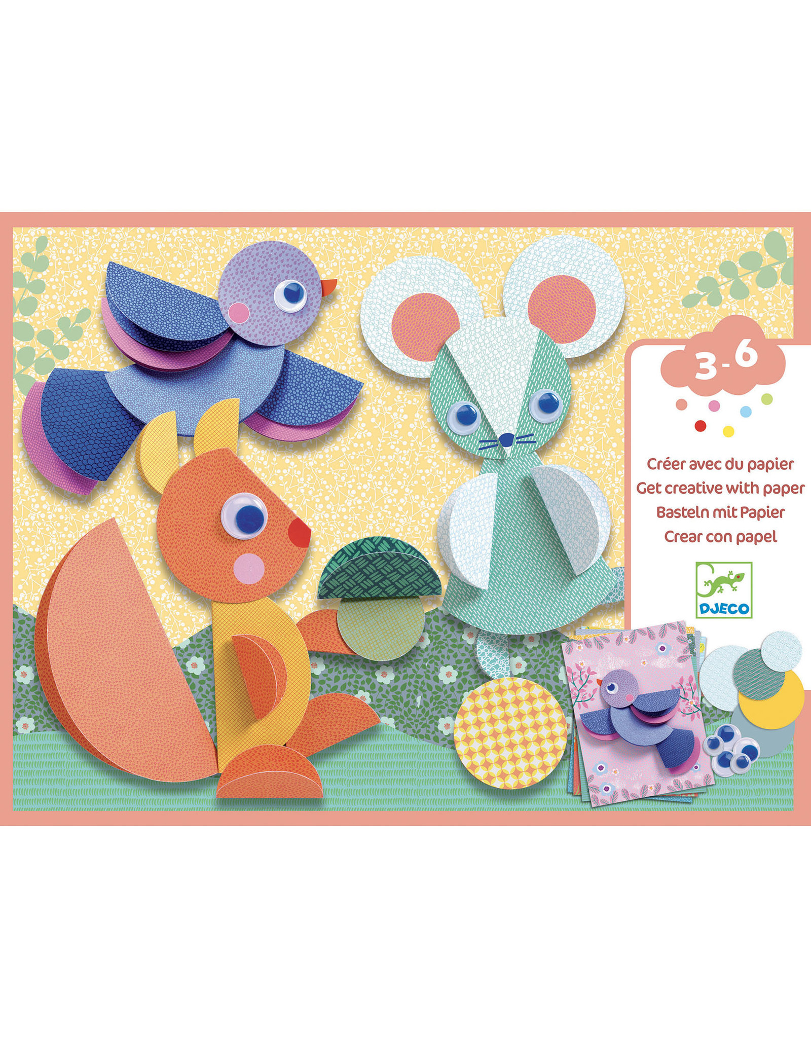 Djeco Round and Round Stickers