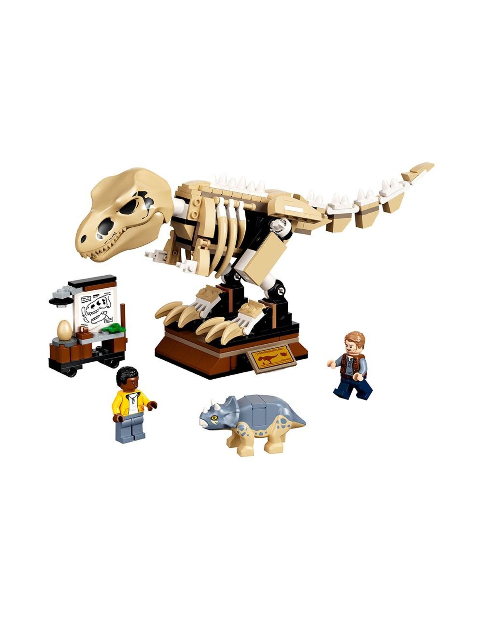 LEGO Jurassic World T. Rex Dinosaur Fossil Exhibition 76940