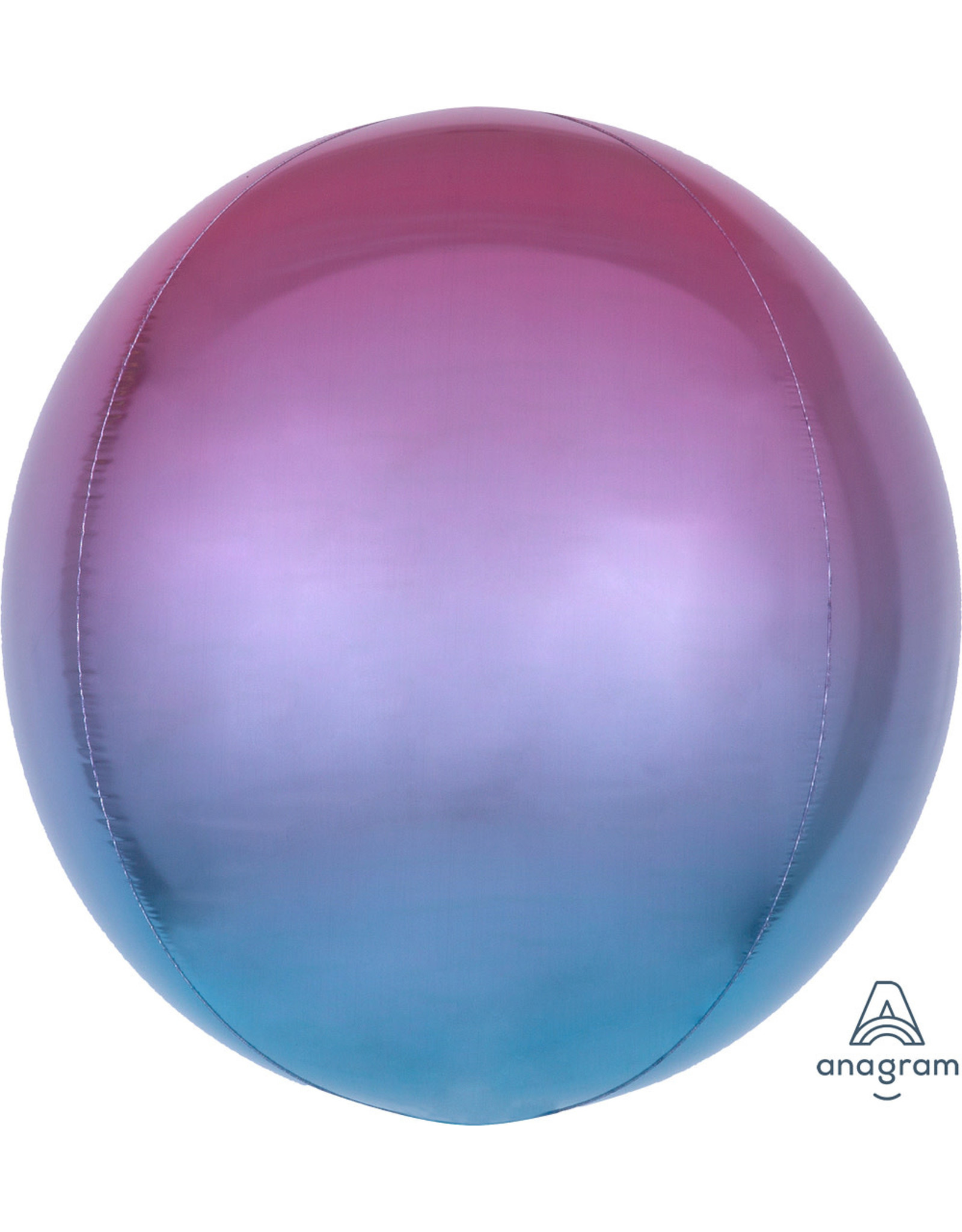 Ombre Orbz Pink ,Purple Blue 16" Xl